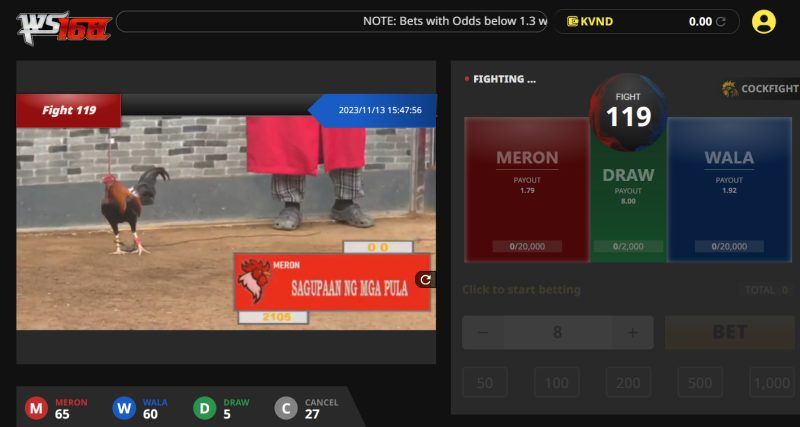 Đá gà trực tuyến Hi88